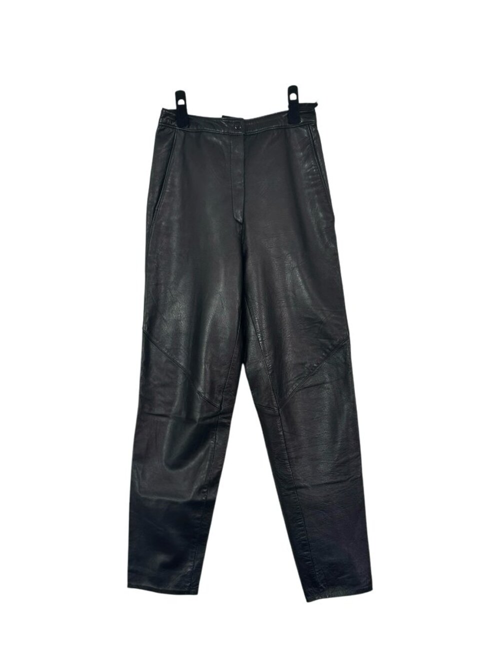 Vintage Hugo Buscati Milano High-Waisted Leather Pants